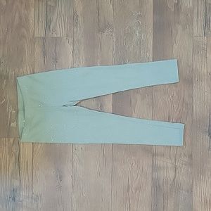 Jumping Beans Green Leggings - Size 6X